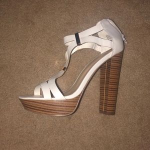 White heels